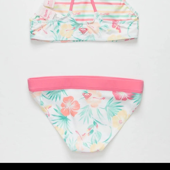 Roxy girls x Barbie Reversible Toddler Bikini! - Picture 8 of 10